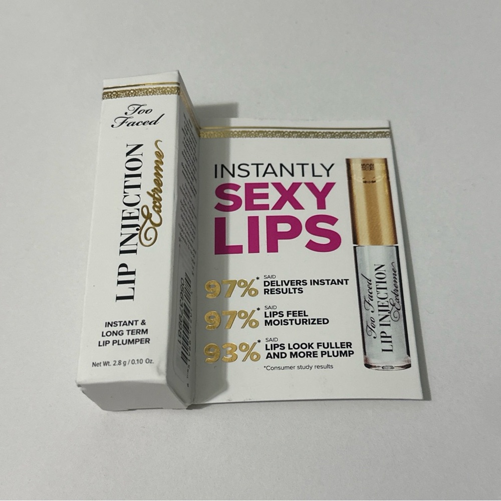 Too Faced Lip Injection Extreme mini - NEW - lip plumper gloss